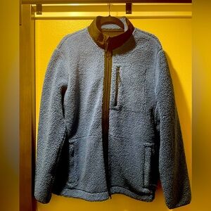 New Vineyard Vines On the Go Sherpa Full Zip